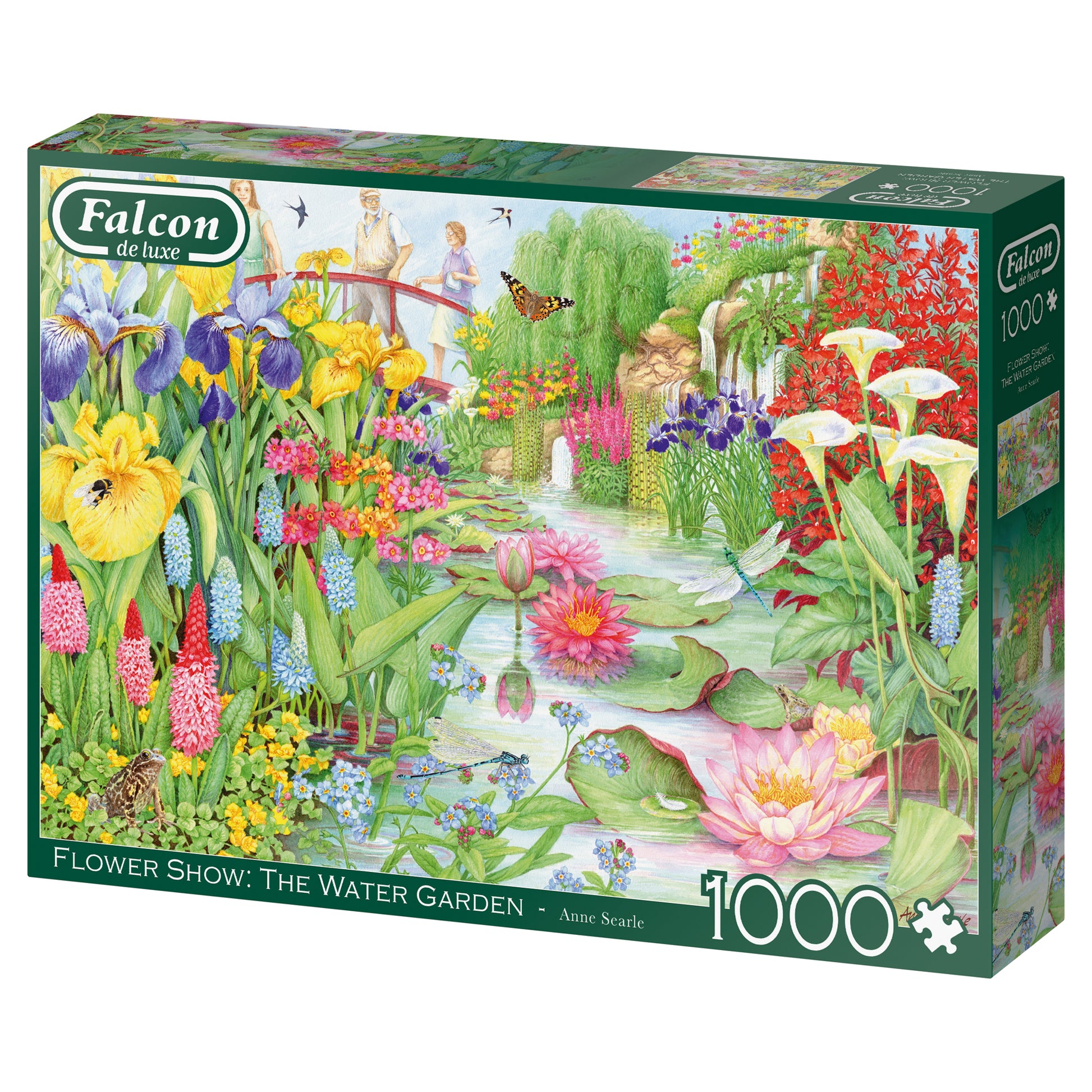 Falcon - Flower Show: The Water Garden (1000 pieces) - product image - Jumboplay.com