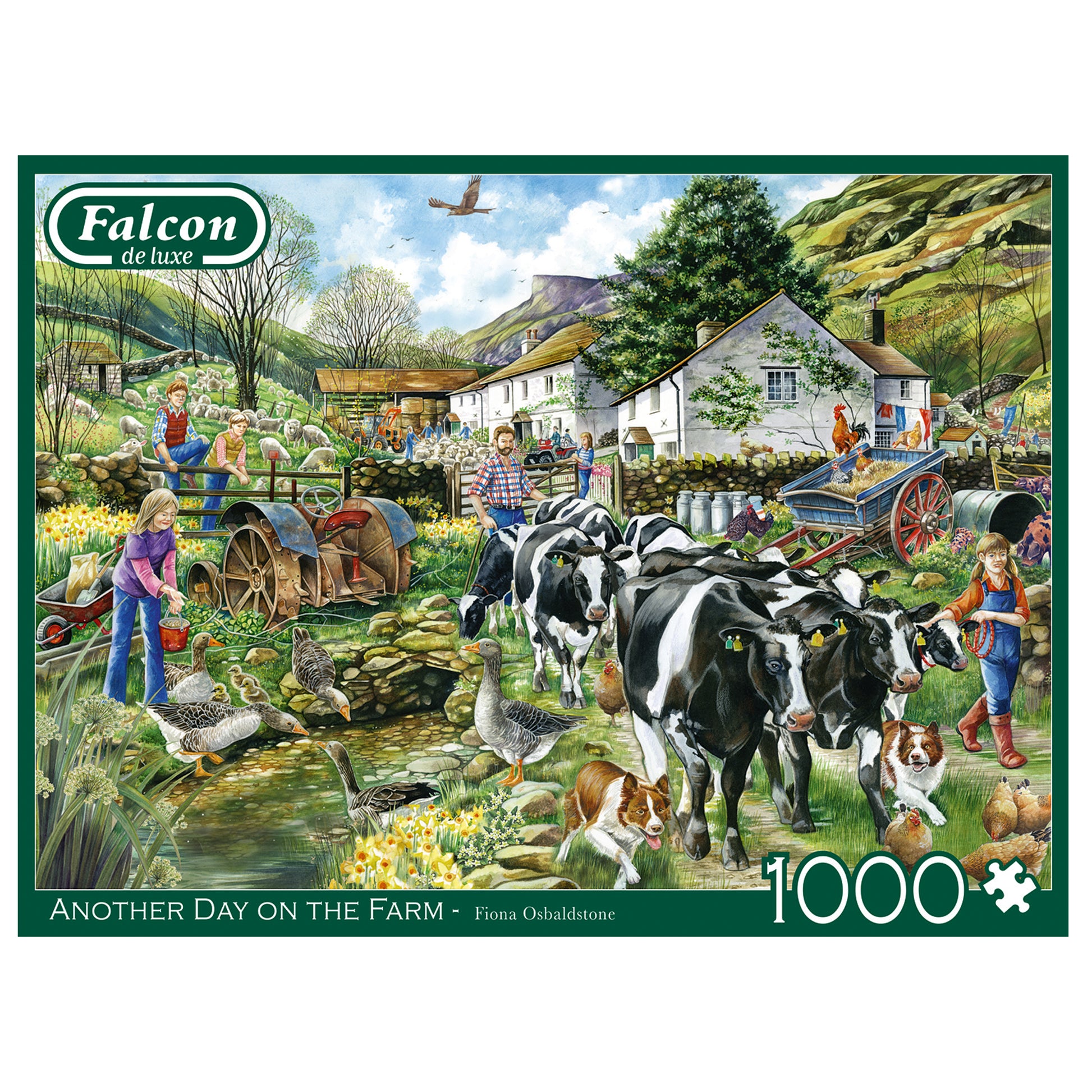 Falcon - Another Day on the Farm (1000 pieces) - product image - Jumboplay.com