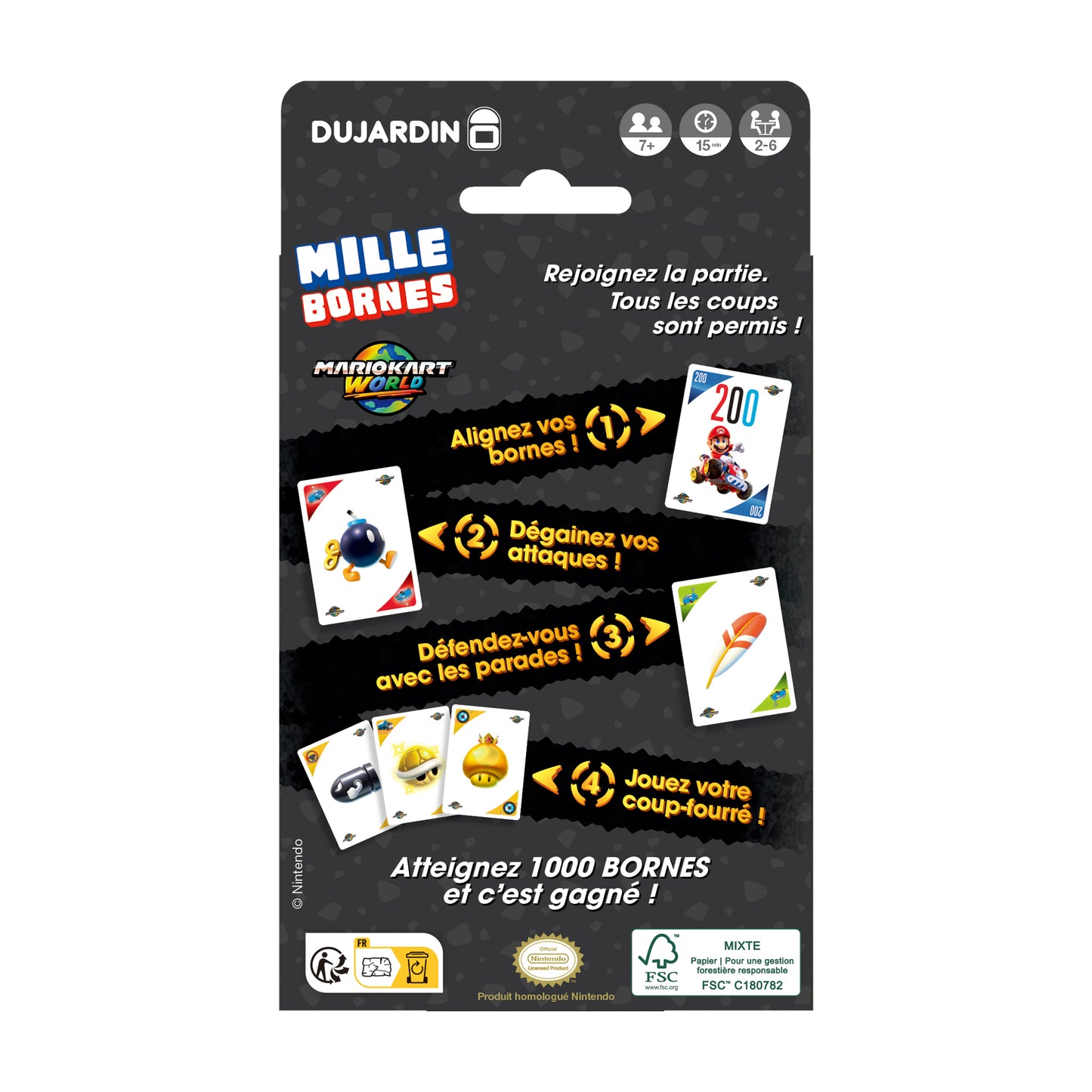 Mille Bornes Pocket - Mario Kart World