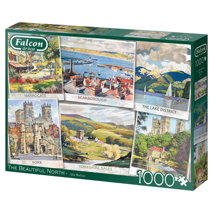 Falcon - The Beautiful North (1000 pieces) - product image - Jumboplay.com