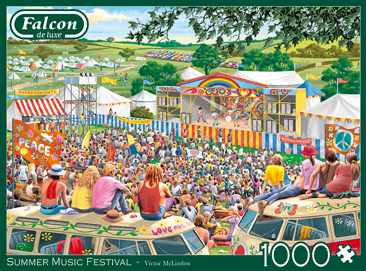 Falcon - Summer Music Festival (1000 pieces) - product image - Jumboplay.com