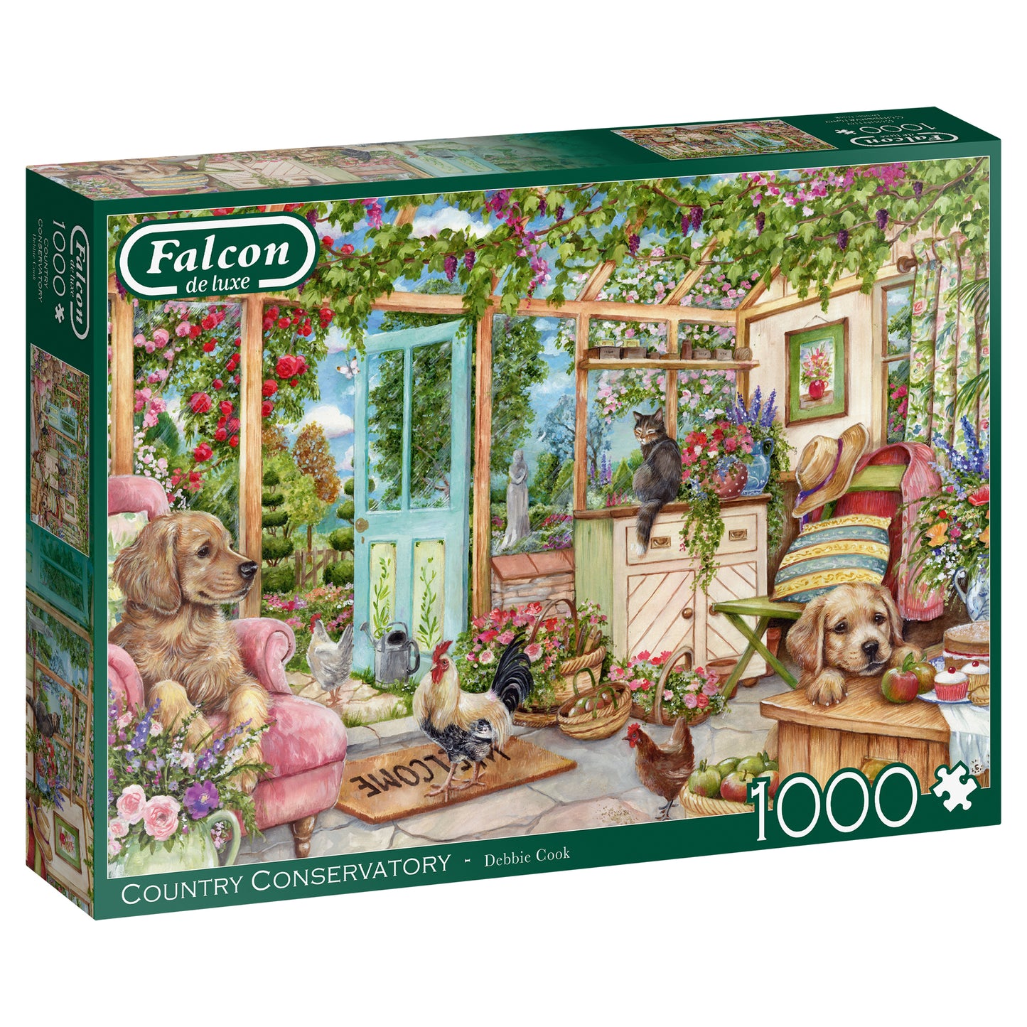 Falcon - Country Conservatory (1000 pieces) - product image - Jumboplay.com