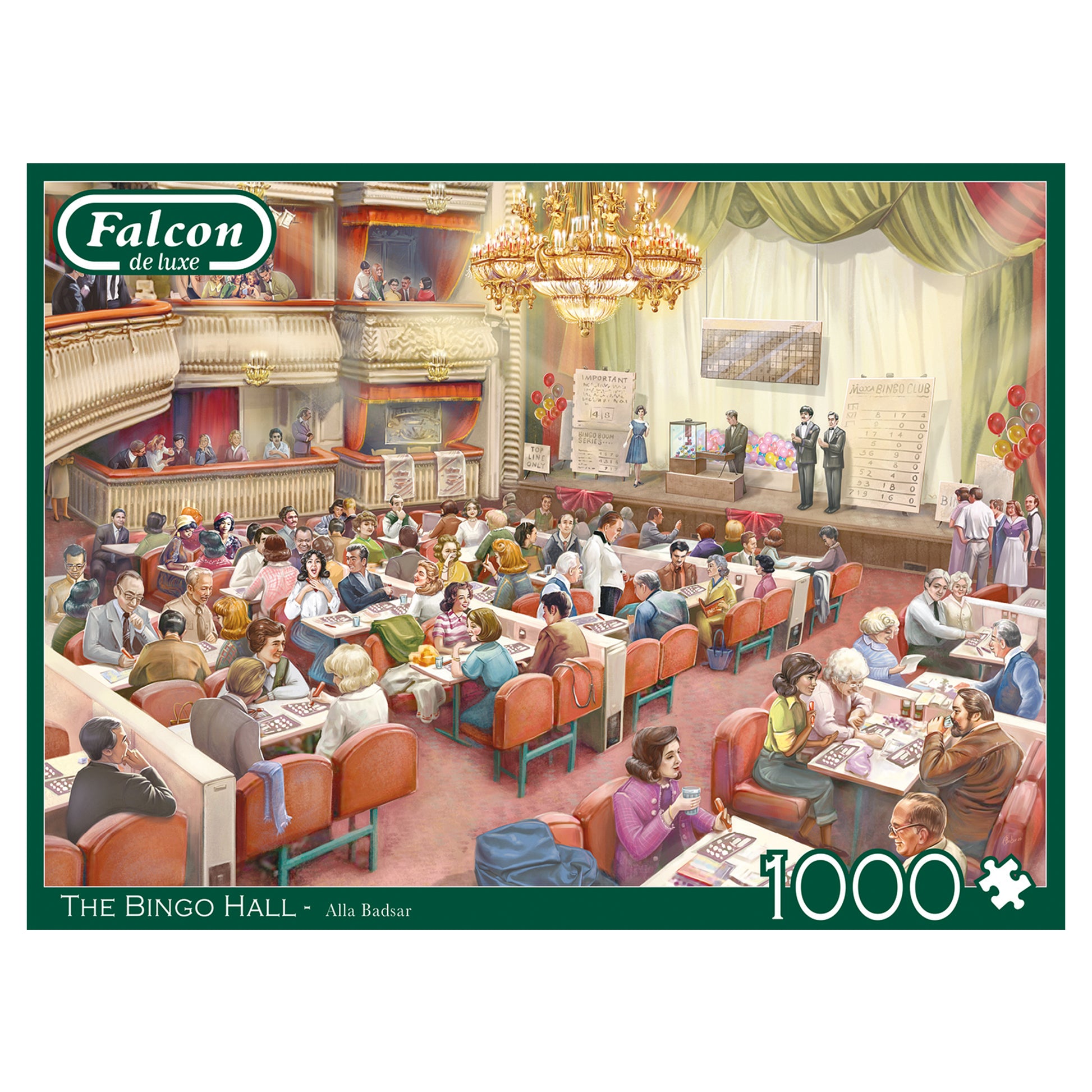 Falcon - The Bingo Hall (1000 pieces) - product image - Jumboplay.com