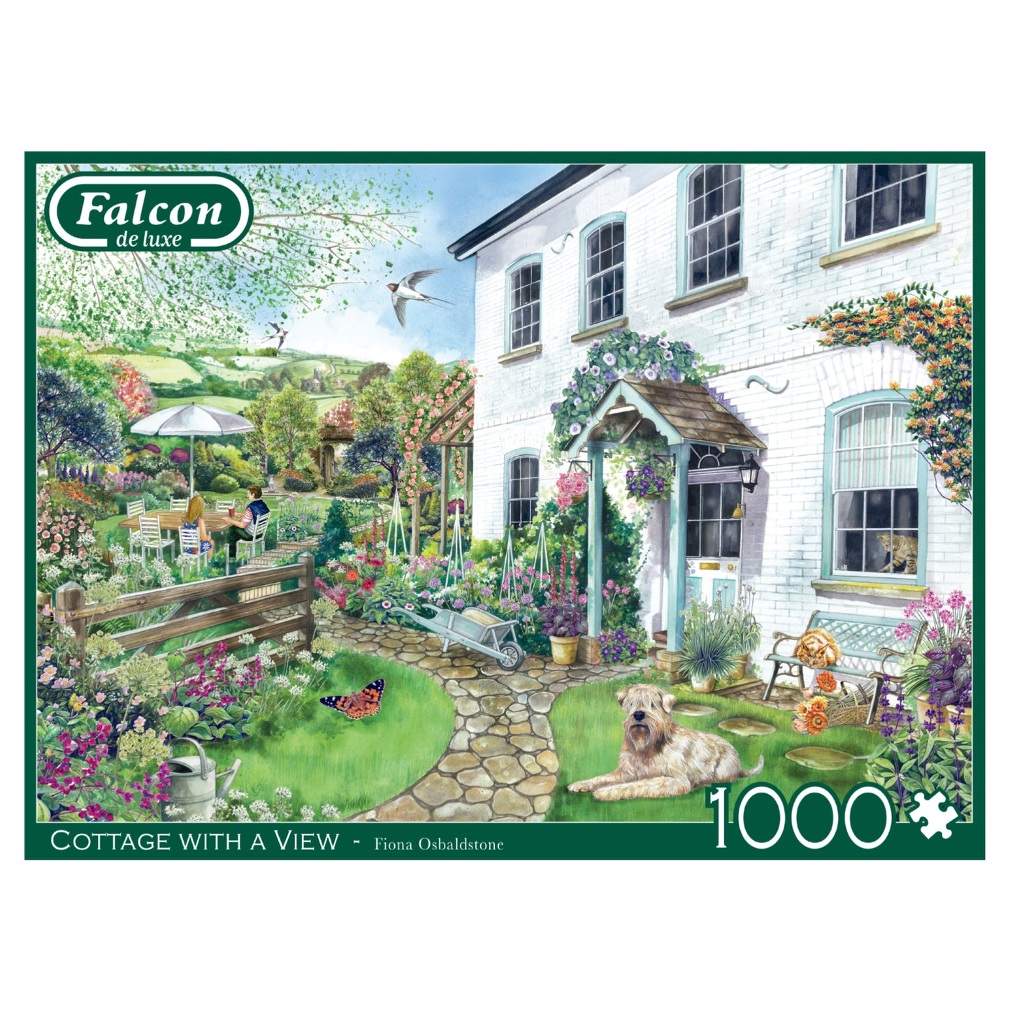 Falcon - Cottage with a View (1000 pieces) - product image - Jumboplay.com