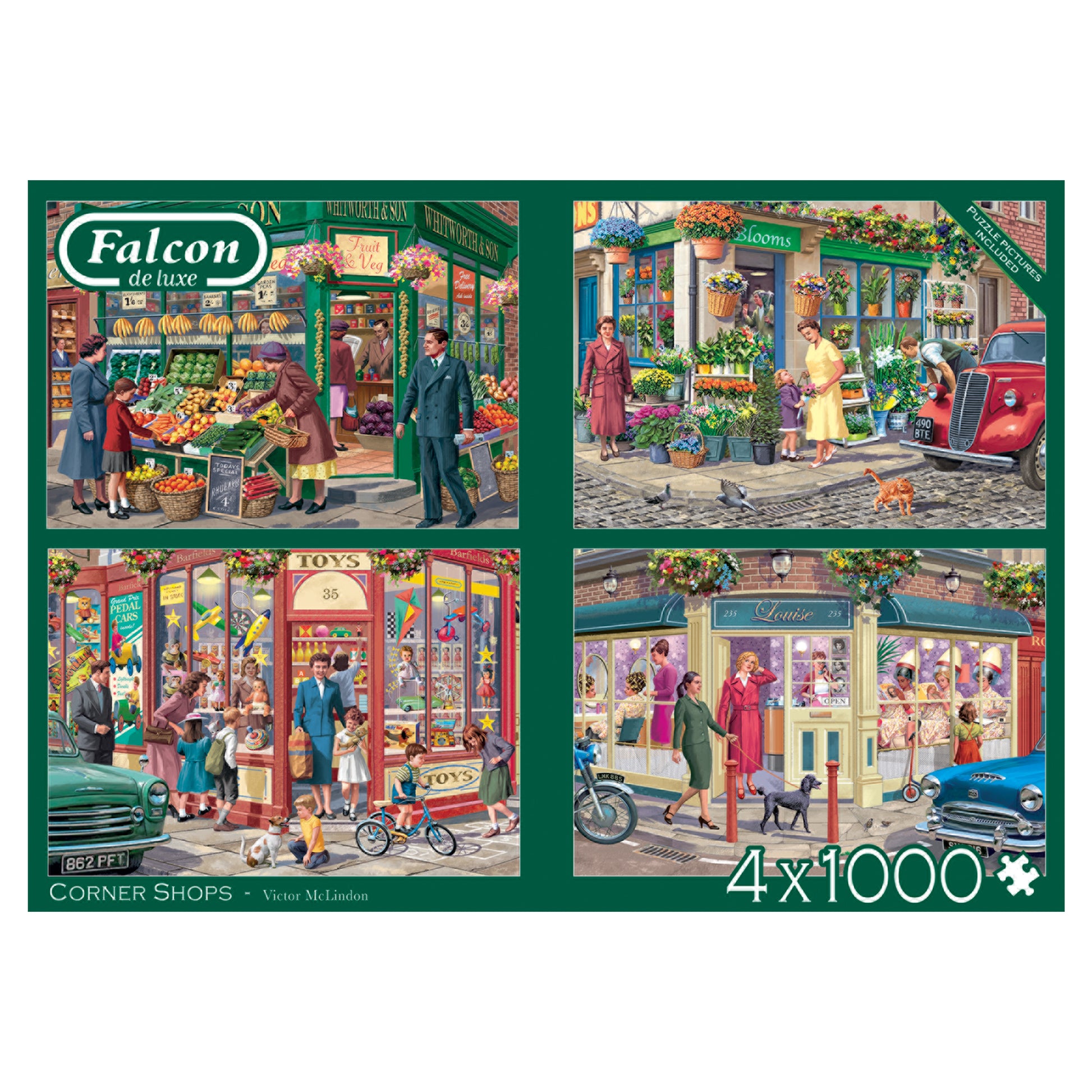 Falcon - Corner Shops (4x1000 pieces) - product image - Jumboplay.com