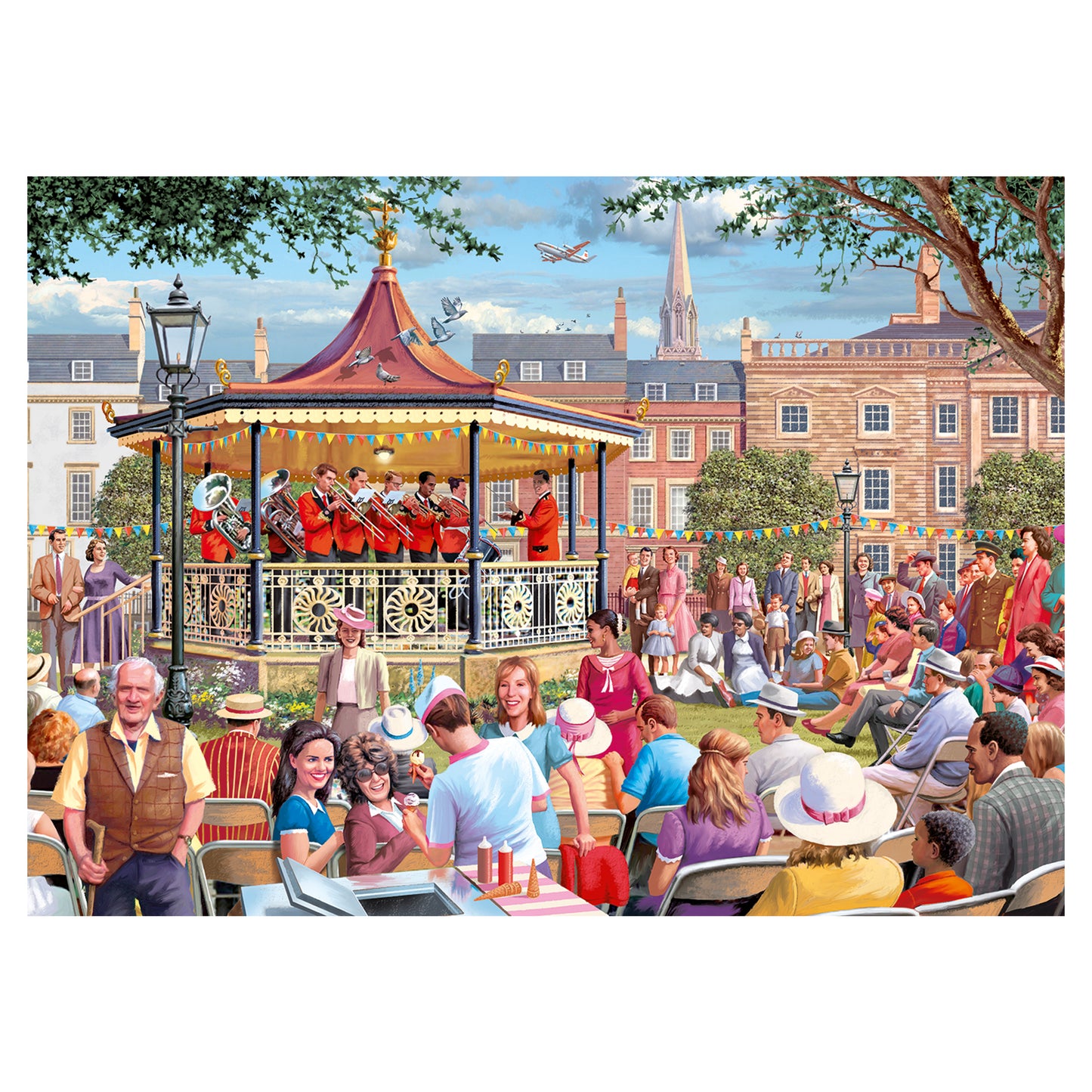 Falcon - The Bandstand (1000 pieces) - product image - Jumboplay.com