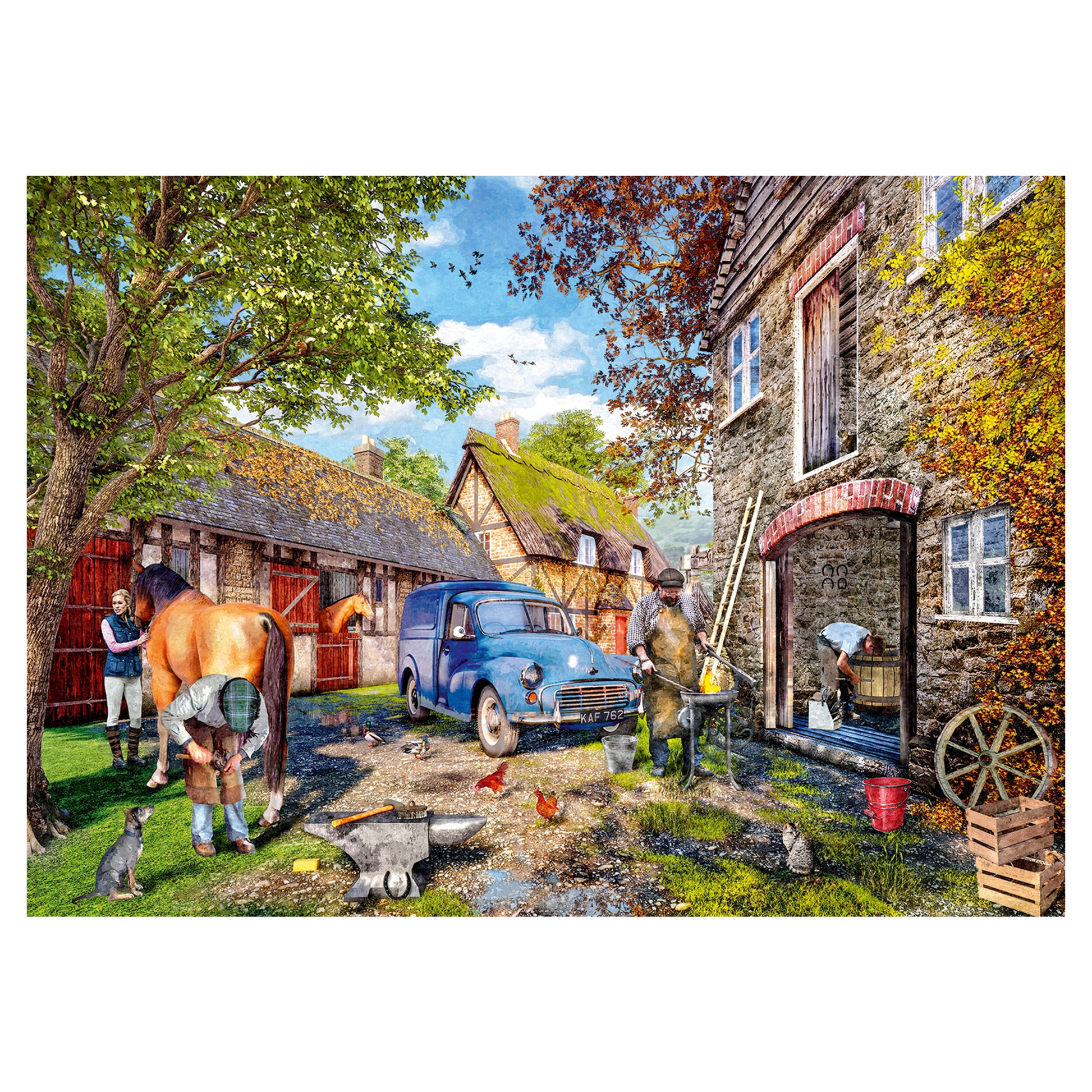 Falcon - The Blacksmith's Cottage (1000 pieces) - product image - Jumboplay.com