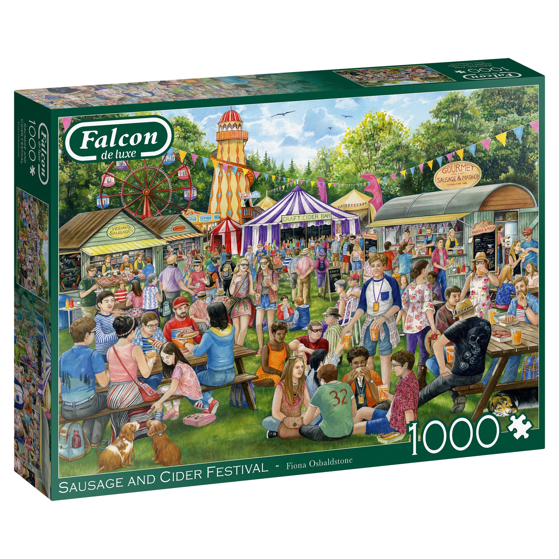 Falcon - Sausage and Cider Festival (1000 pieces) - product image - Jumboplay.com
