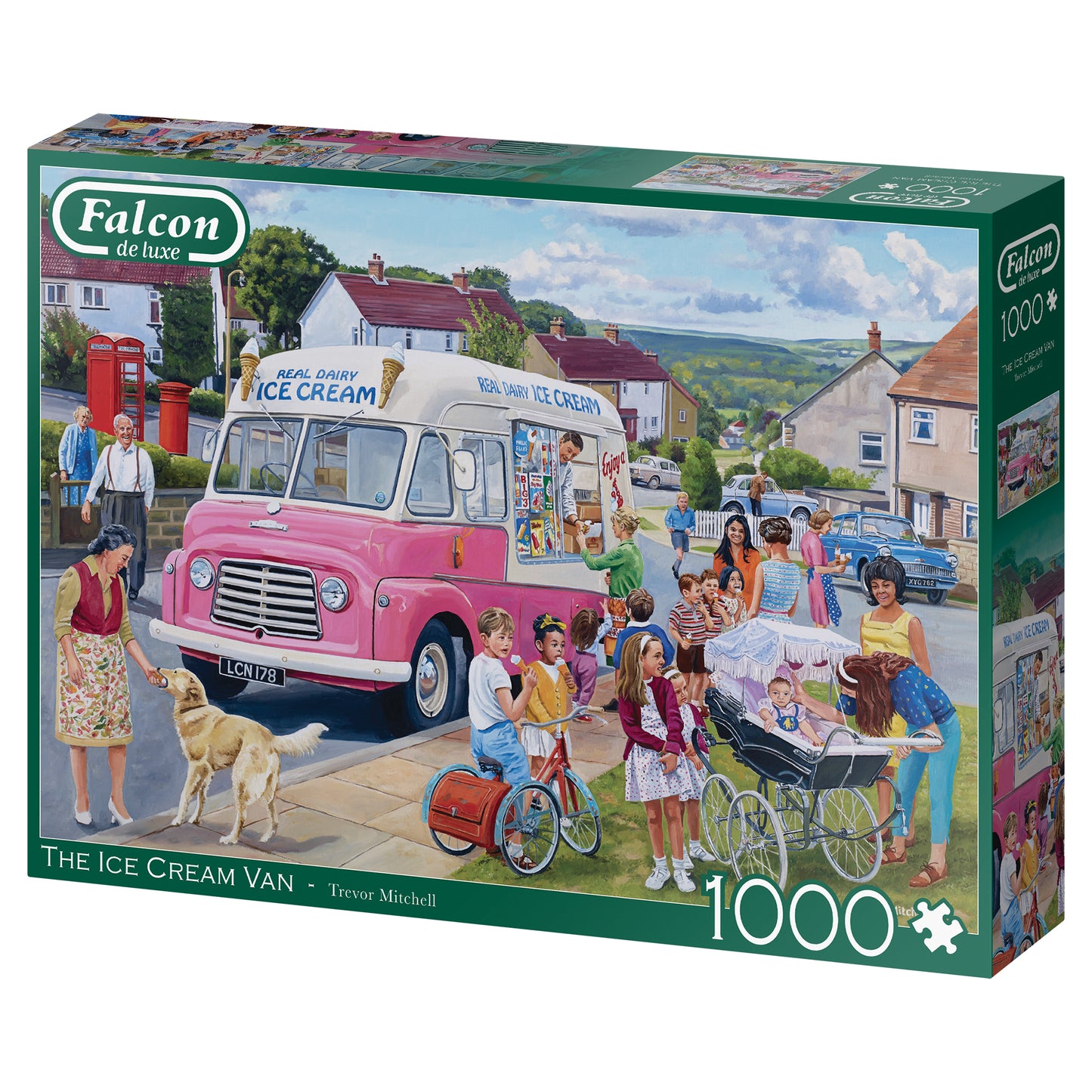 Falcon - The Ice Cream Van (1000 pieces) - product image - Jumboplay.com