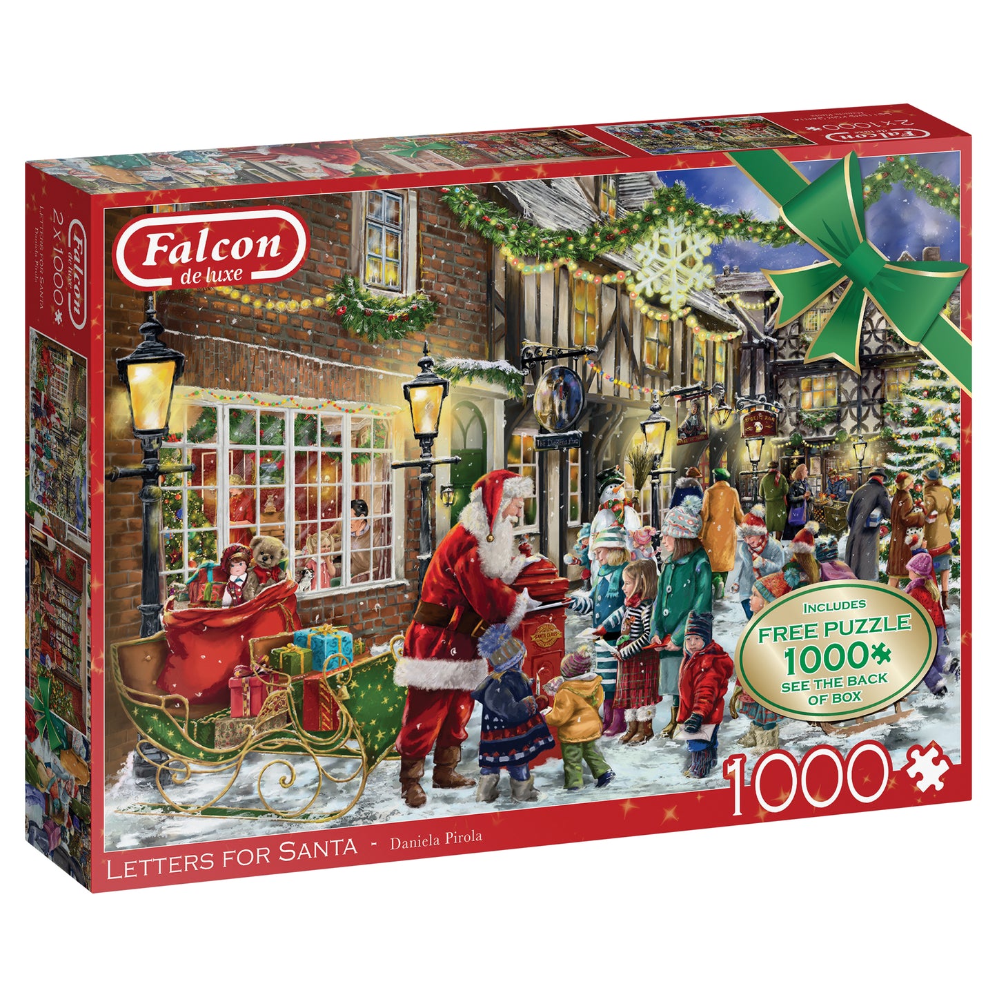 Falcon - Letters for Santa (2x1000 pieces, 1 puzzle for free) - product image - Jumboplay.com