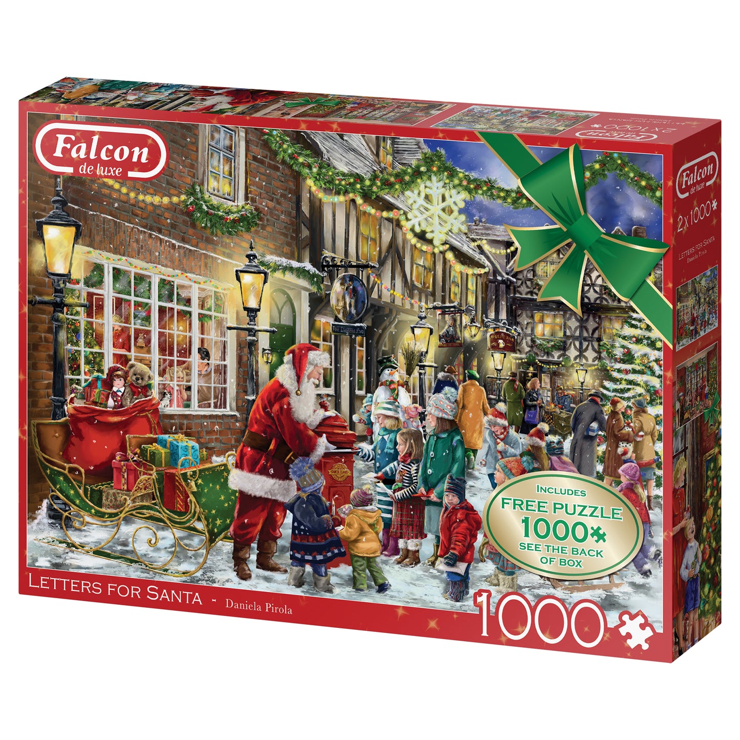 Falcon - Letters for Santa (2x1000 pieces, 1 puzzle for free) - product image - Jumboplay.com