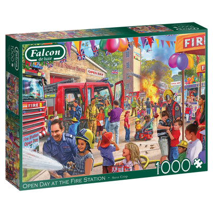 Falcon - Open Day at the Fire Station (1000 pieces) - product image - Jumboplay.com