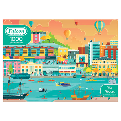 Falcon Contemporary - The Marina (1000 pieces) - product image - Jumboplay.com