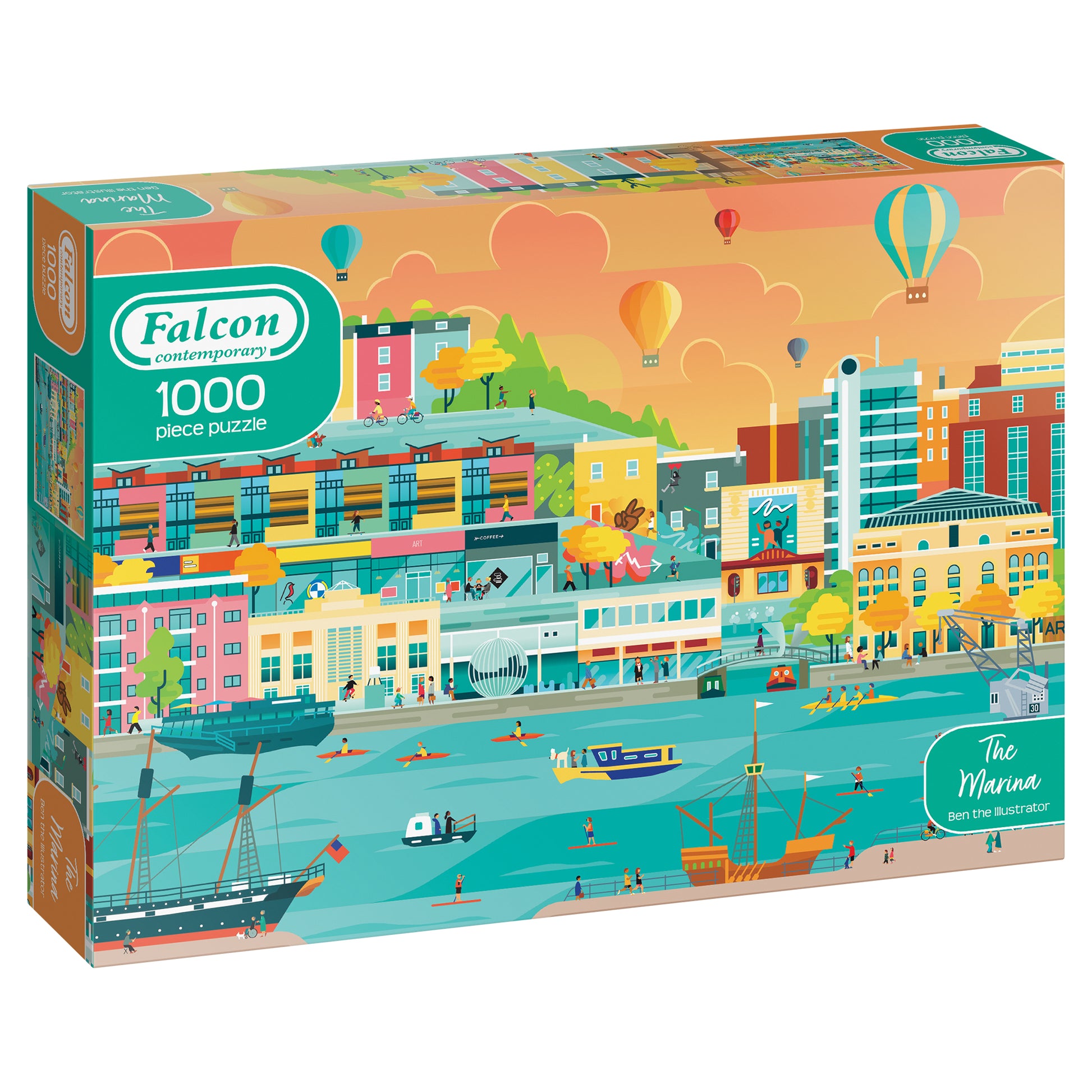 Falcon Contemporary - The Marina (1000 pieces) - product image - Jumboplay.com