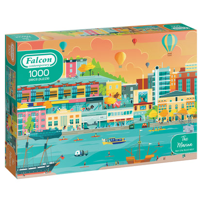 Falcon Contemporary - The Marina (1000 pieces) - product image - Jumboplay.com