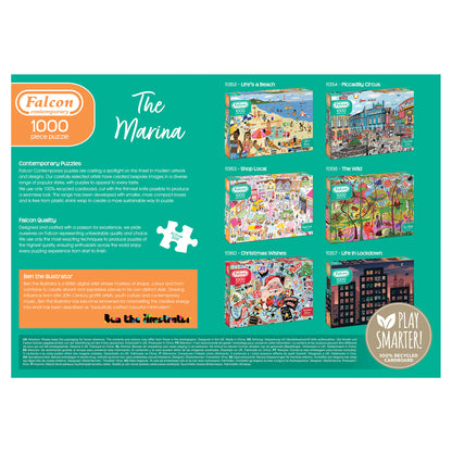 Falcon Contemporary - The Marina (1000 pieces) - product image - Jumboplay.com