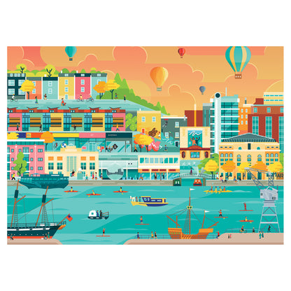 Falcon Contemporary - The Marina (1000 pieces) - product image - Jumboplay.com