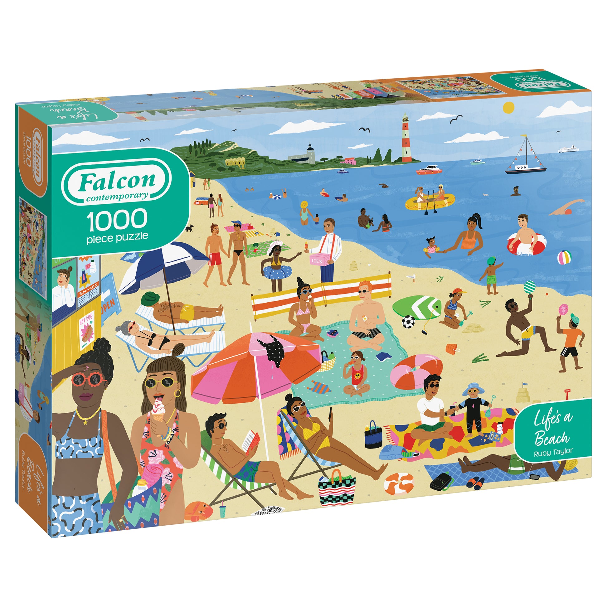 Falcon Contemporary - Life's a Beach (1000 pieces) - product image - Jumboplay.com