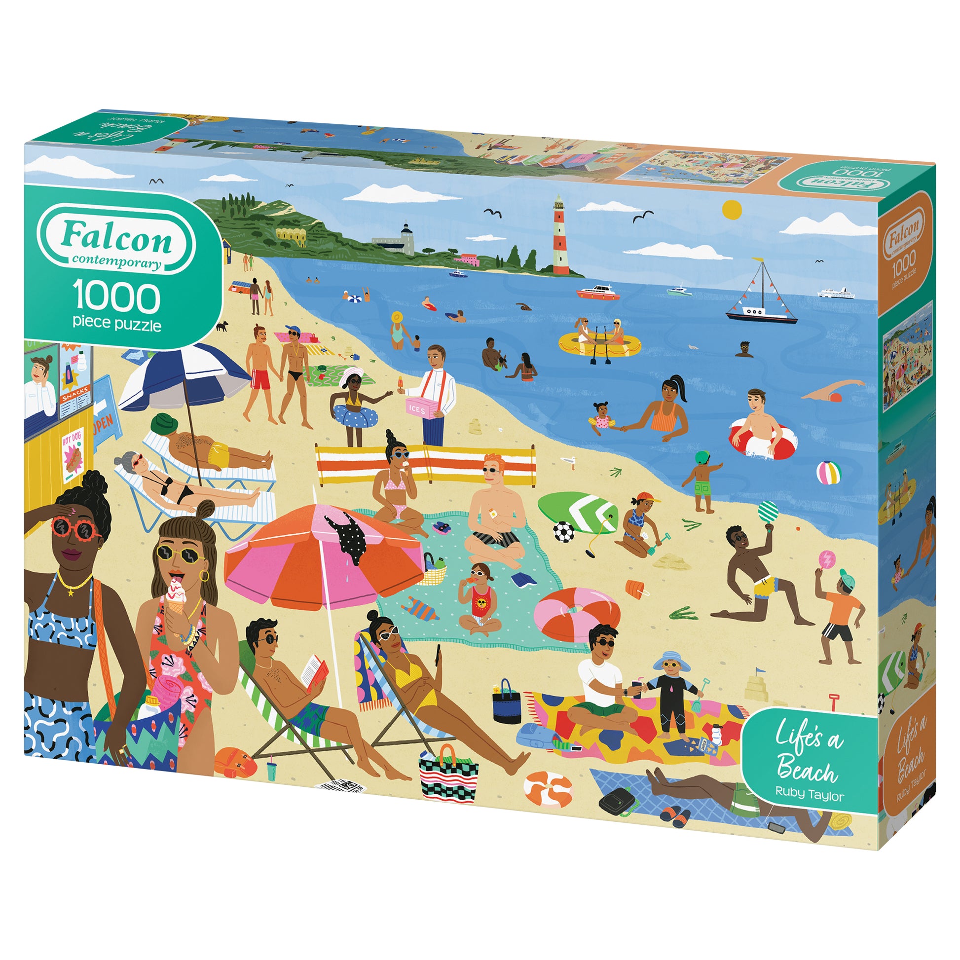 Falcon Contemporary - Life's a Beach (1000 pieces) - product image - Jumboplay.com