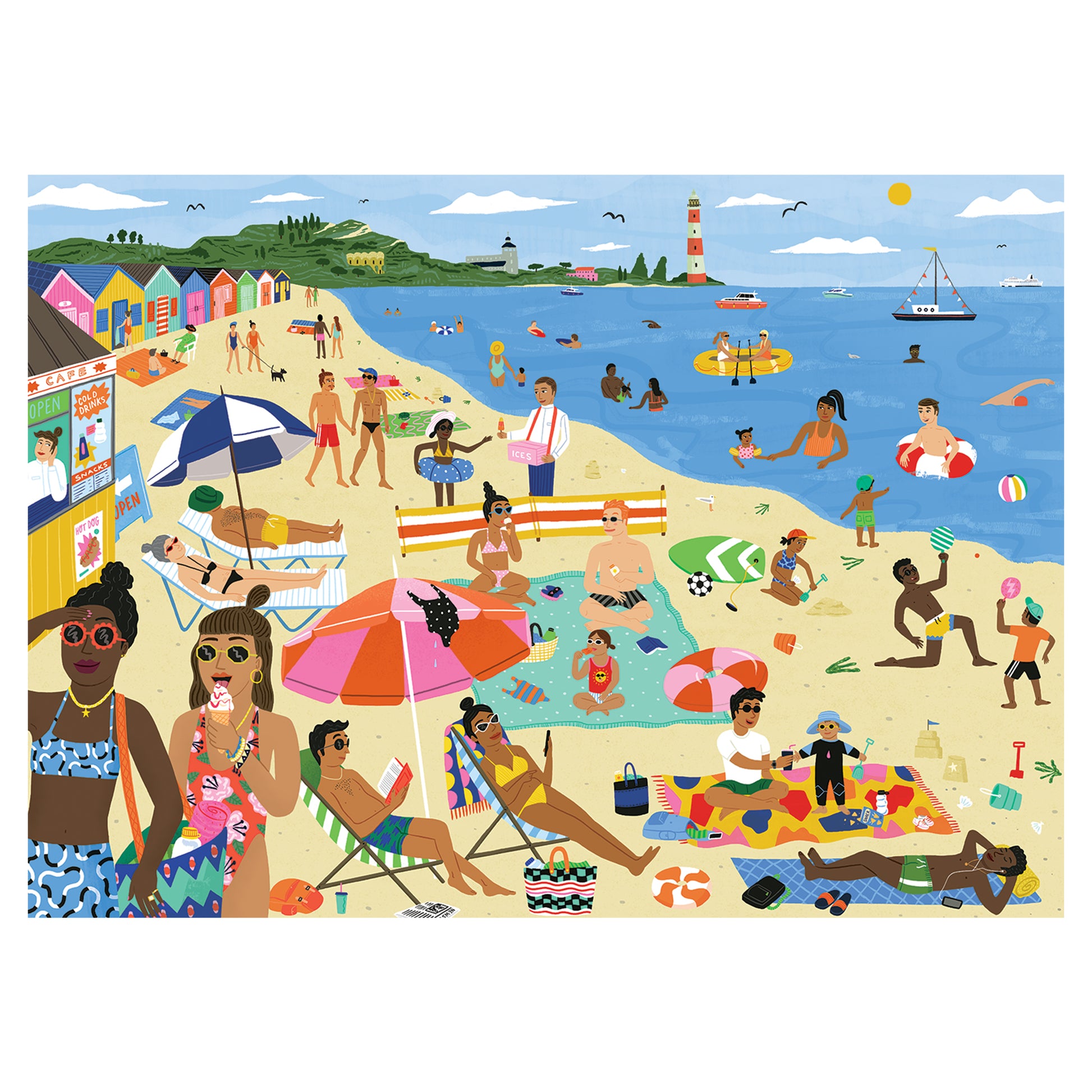 Falcon Contemporary - Life's a Beach (1000 pieces) - product image - Jumboplay.com