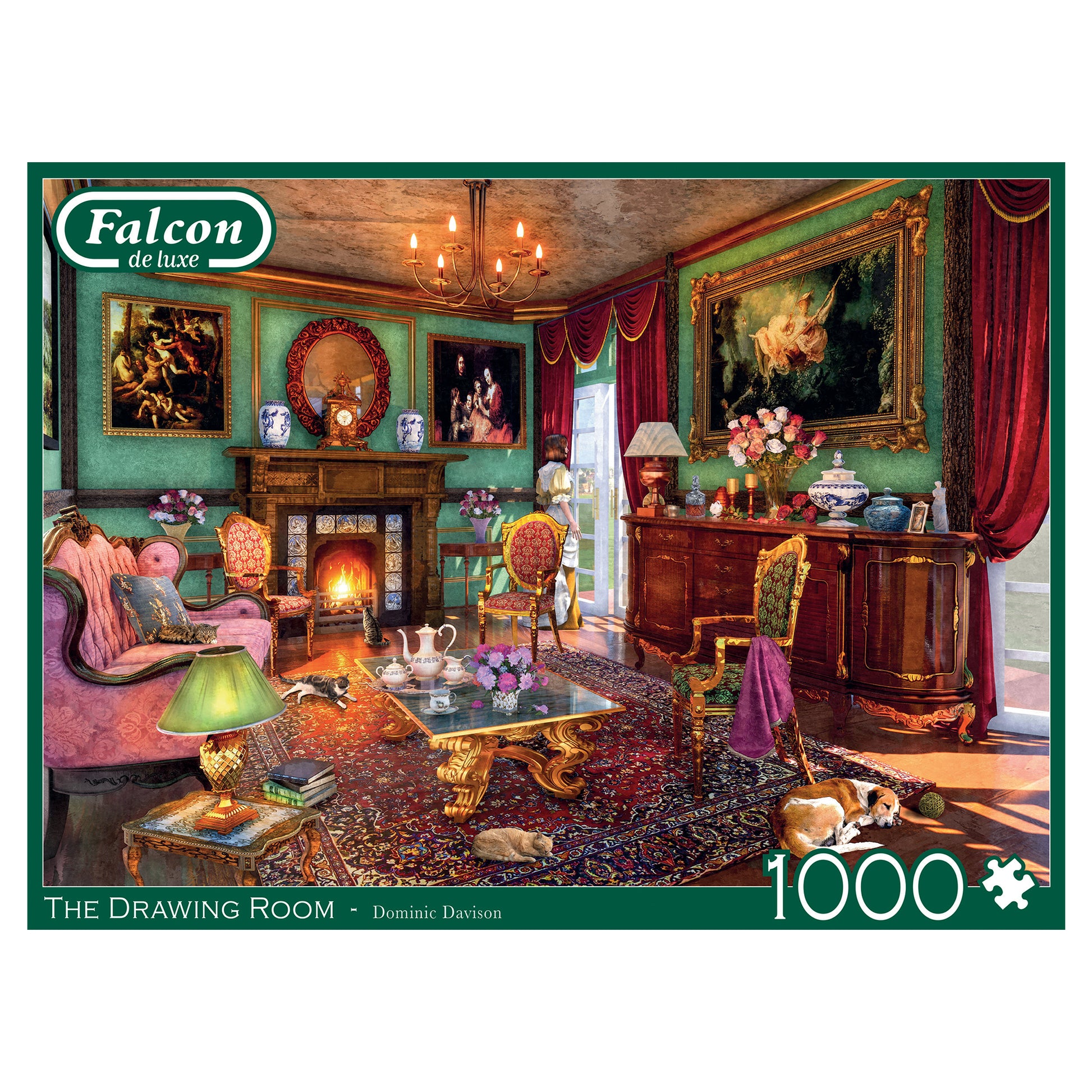 Falcon - The Drawing Room (1000 pieces) - product image - Jumboplay.com