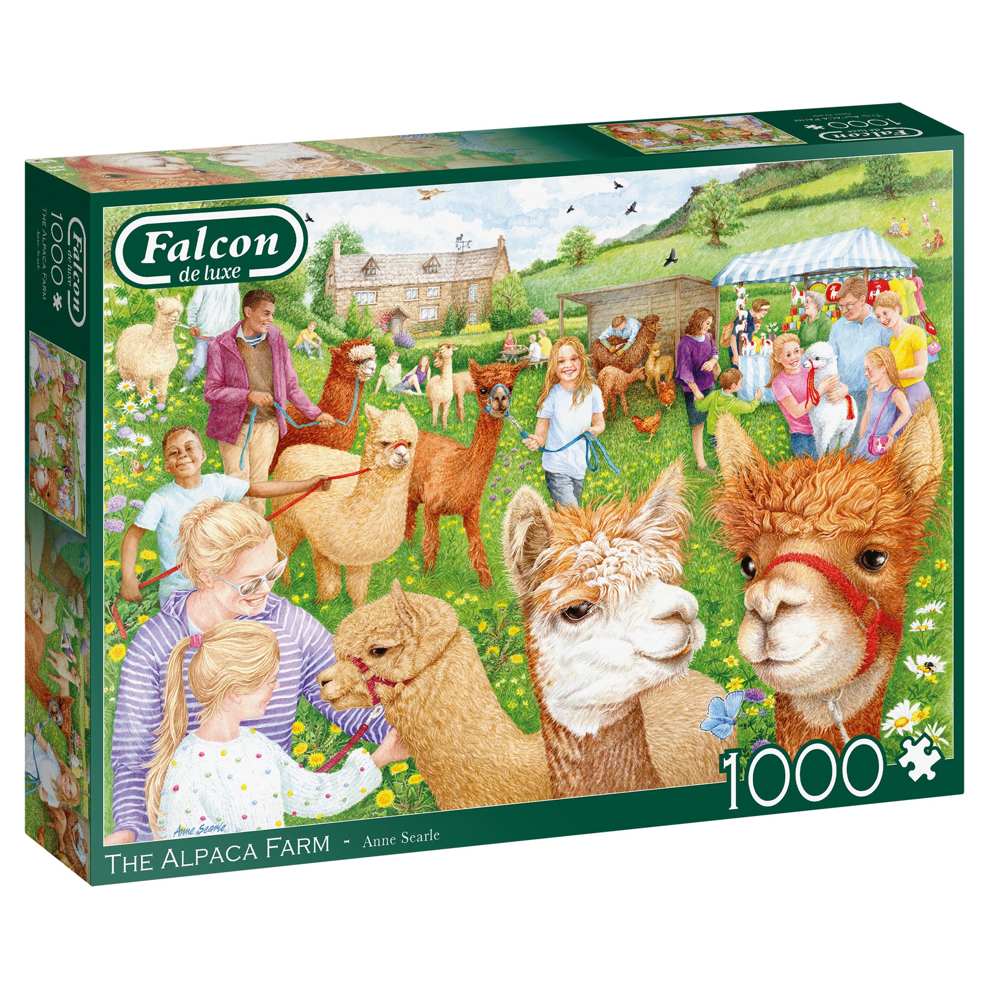 Falcon - The Alpaca Farm (1000 pieces) - product image - Jumboplay.com