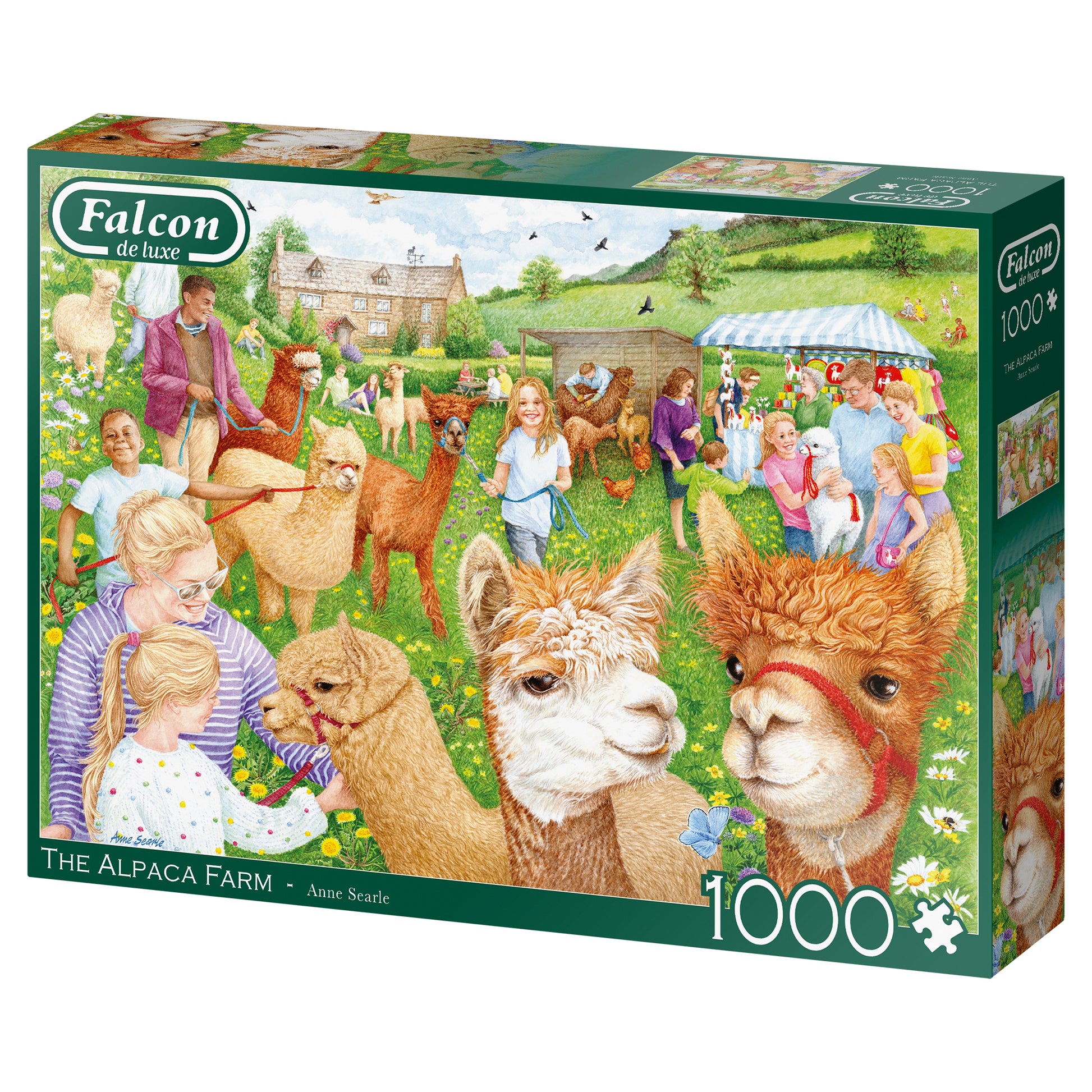 Falcon - The Alpaca Farm (1000 pieces) - product image - Jumboplay.com