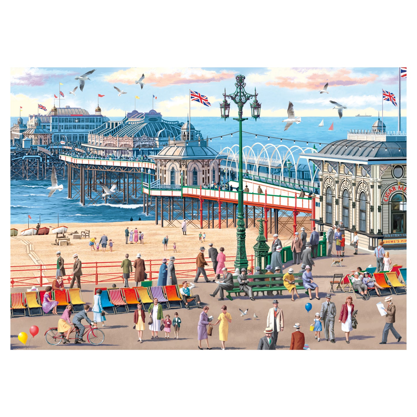 Falcon - Brighton Pier (1000 pieces) - product image - Jumboplay.com