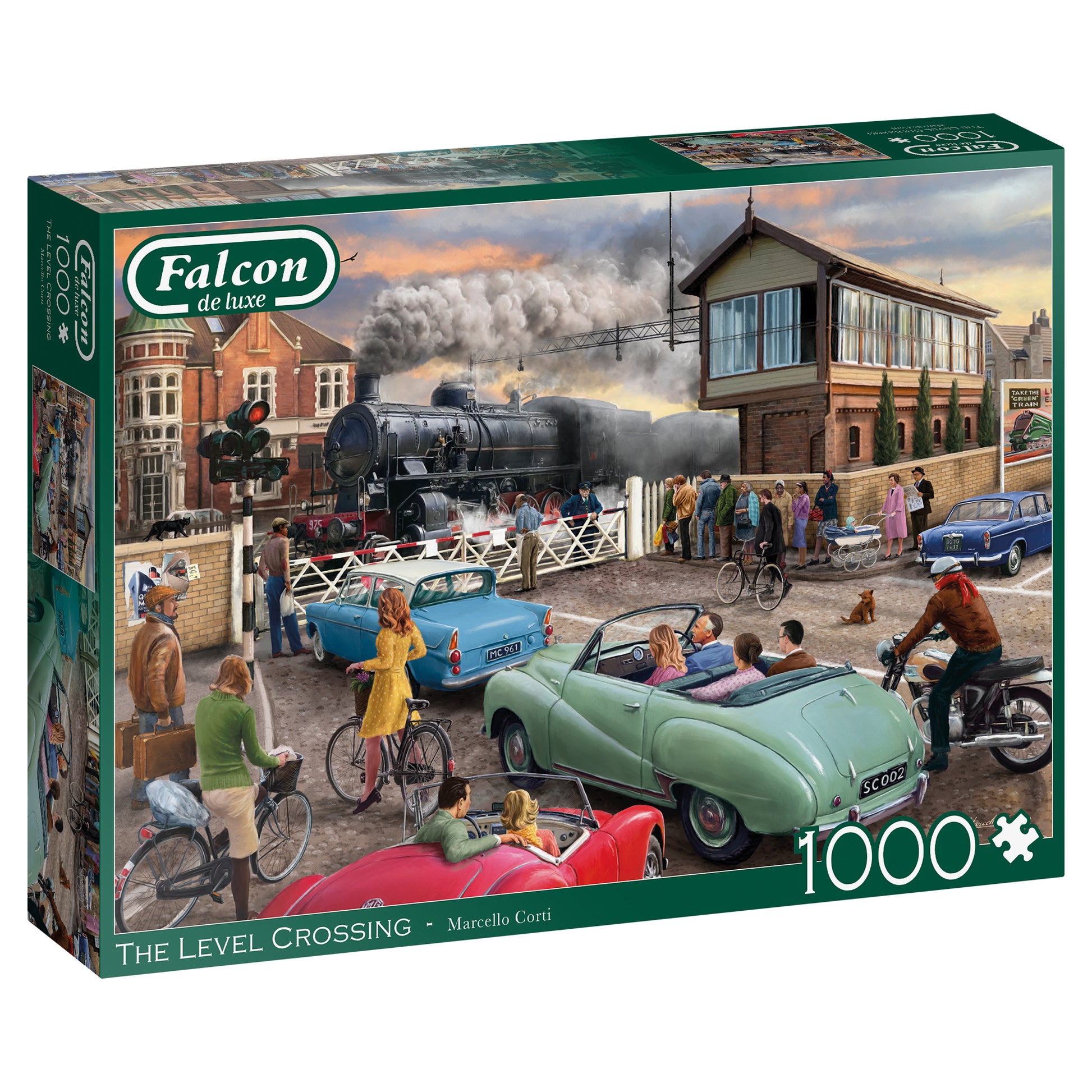 Falcon - The Level Crossing (1000 pieces) - product image - Jumboplay.com