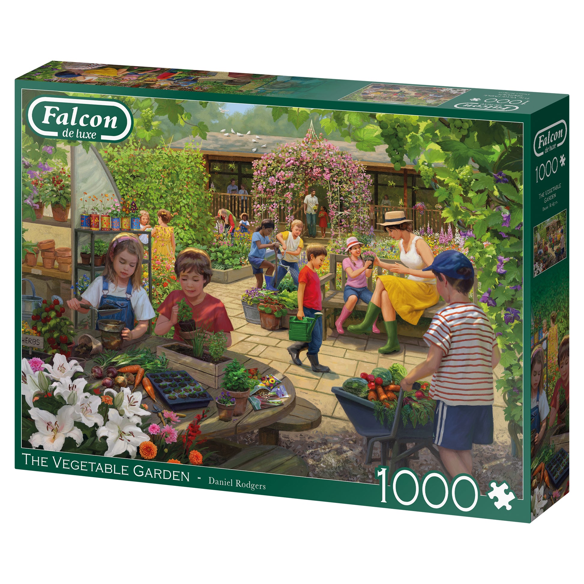 Falcon - The Vegetable Garden (1000 pieces) - product image - Jumboplay.com