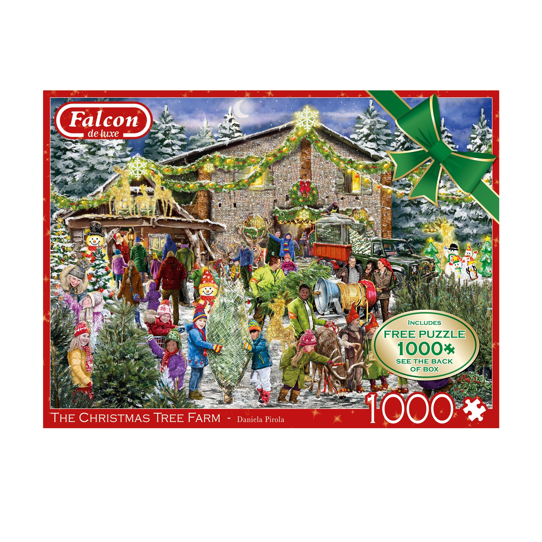 Falcon The Christmas Tree Farm 2x1000 pcs - product image - Jumboplay.com