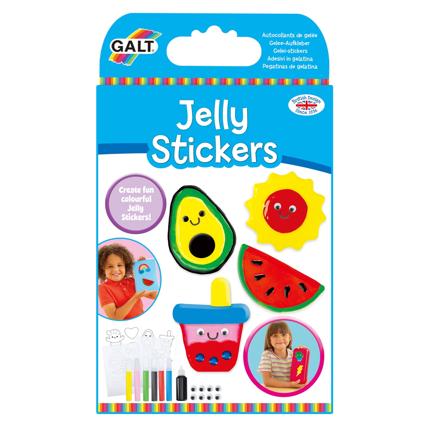 Activity pack - Jelly stickers