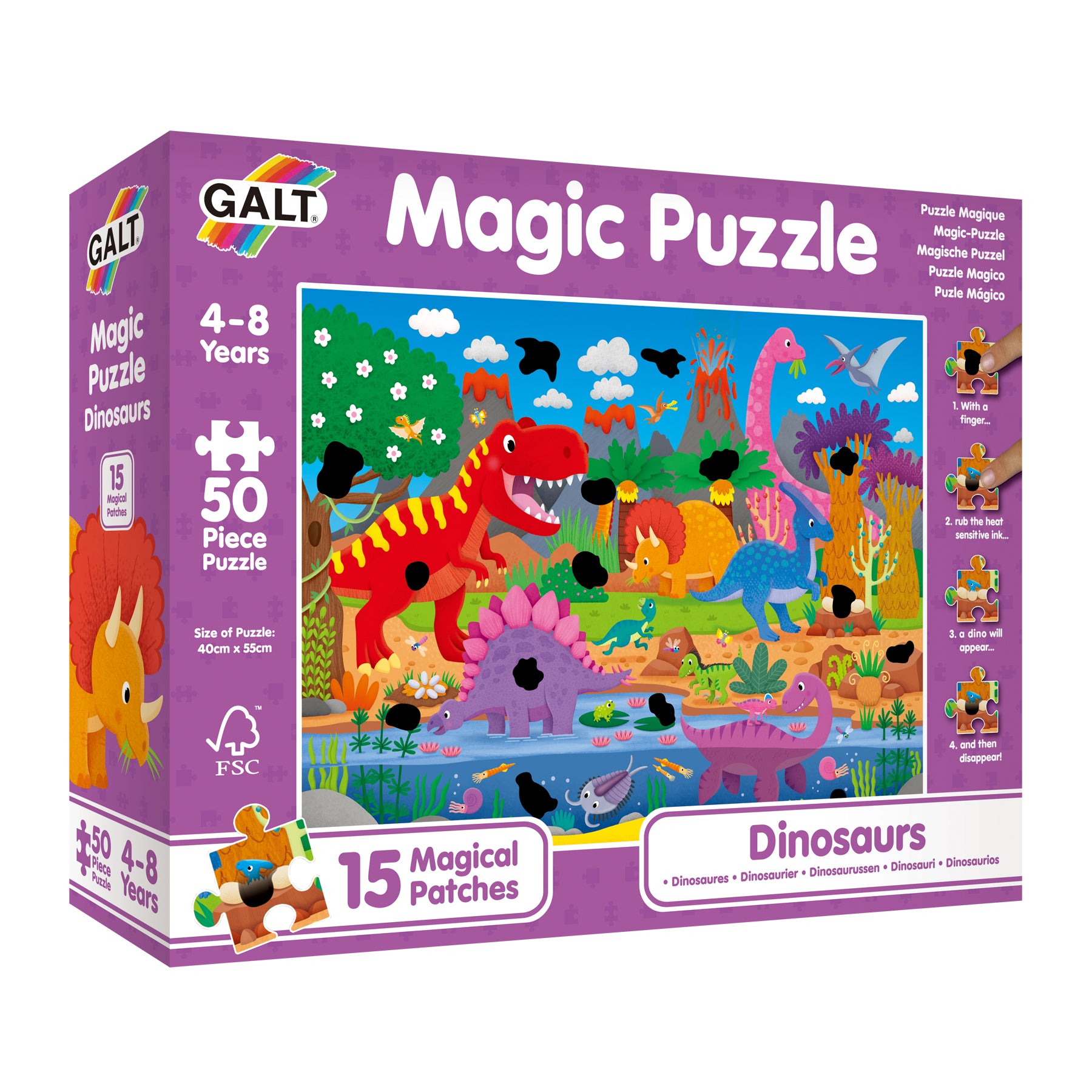 Magic Puzzle: Dinosaurs