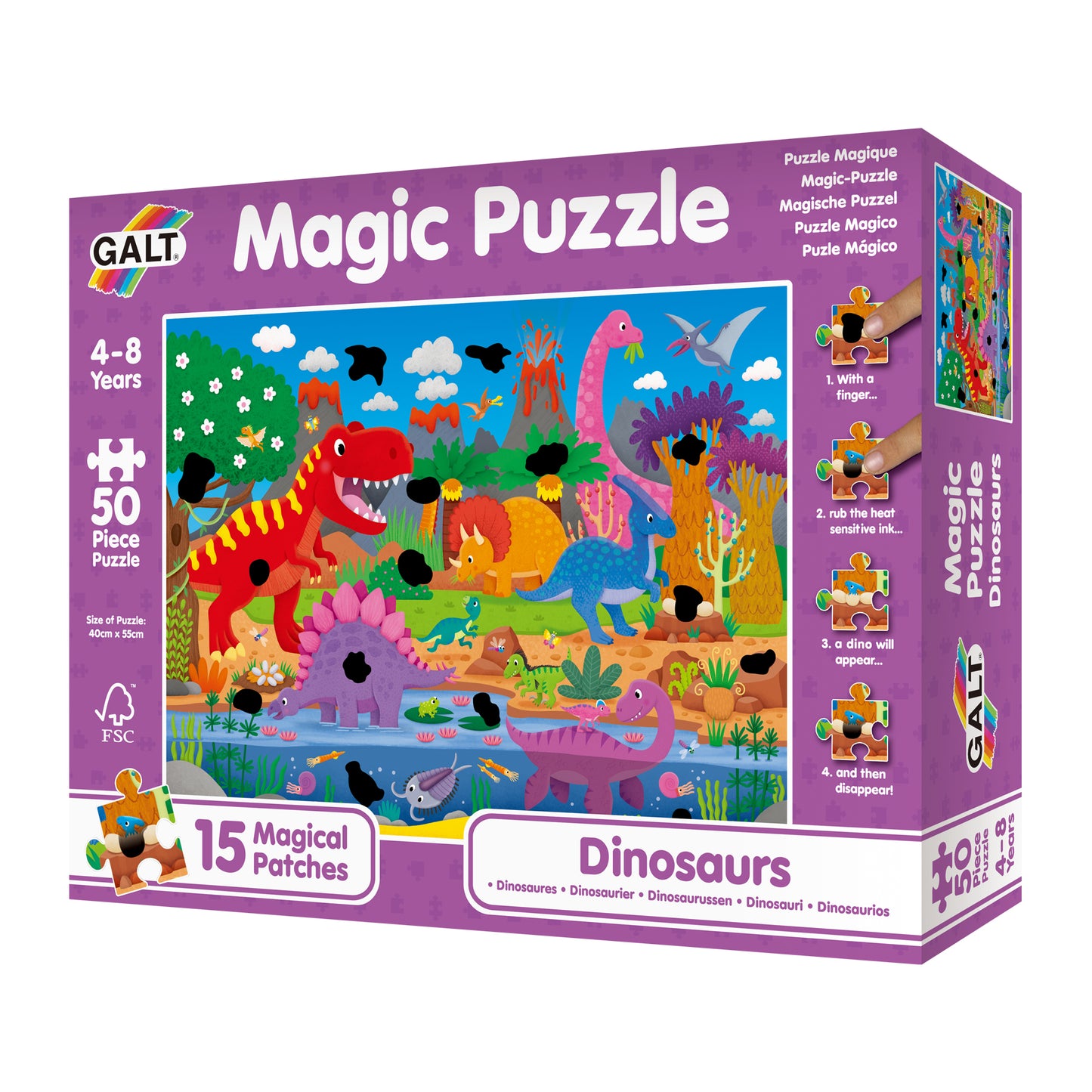 Magic Puzzle: Dinosaurs