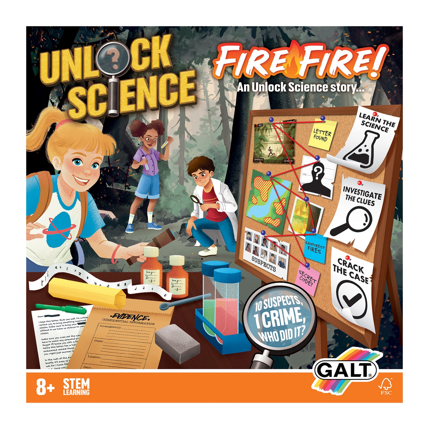 Unlock Science: Fire Fire