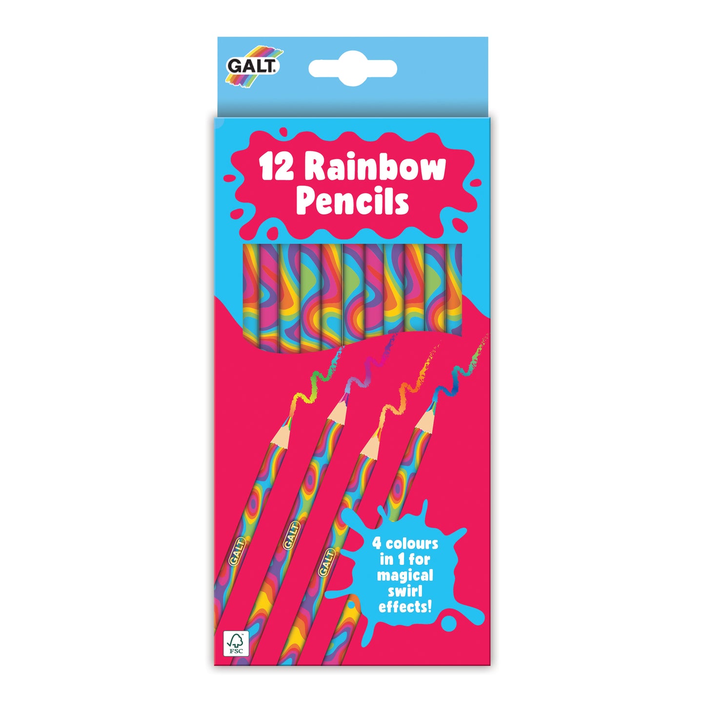 Young Art - 12 Rainbow Pencils