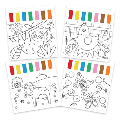 Water painting - Animals