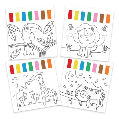Water painting - Animals