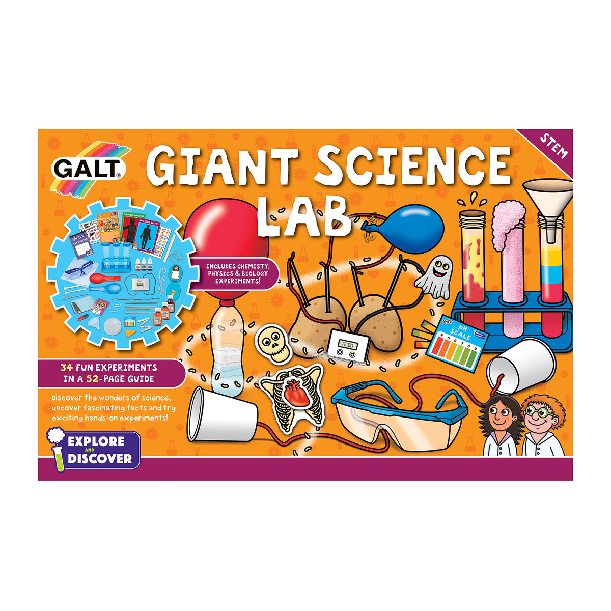 Explore & Discover - Giant Science Lab