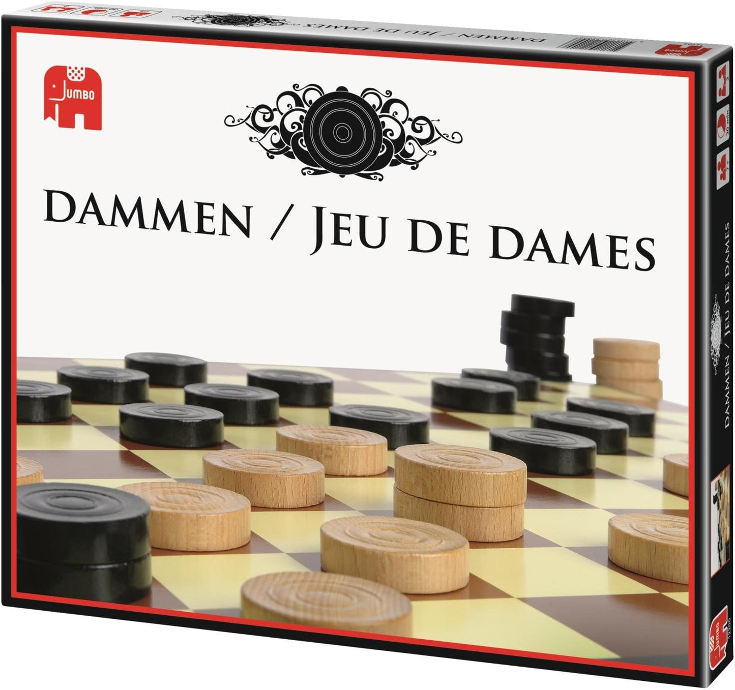 Dammen/ Jeu de dames - product image - Jumboplay.com