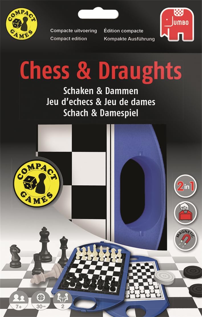 Chess & Draughts Travel - product image - Jumboplay.com