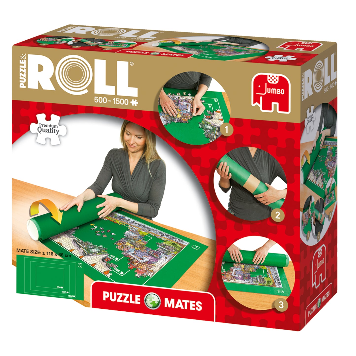 Puzzle Mates - Puzzle & Roll (up to 1500 piece puzzles) - product image - Jumboplay.com