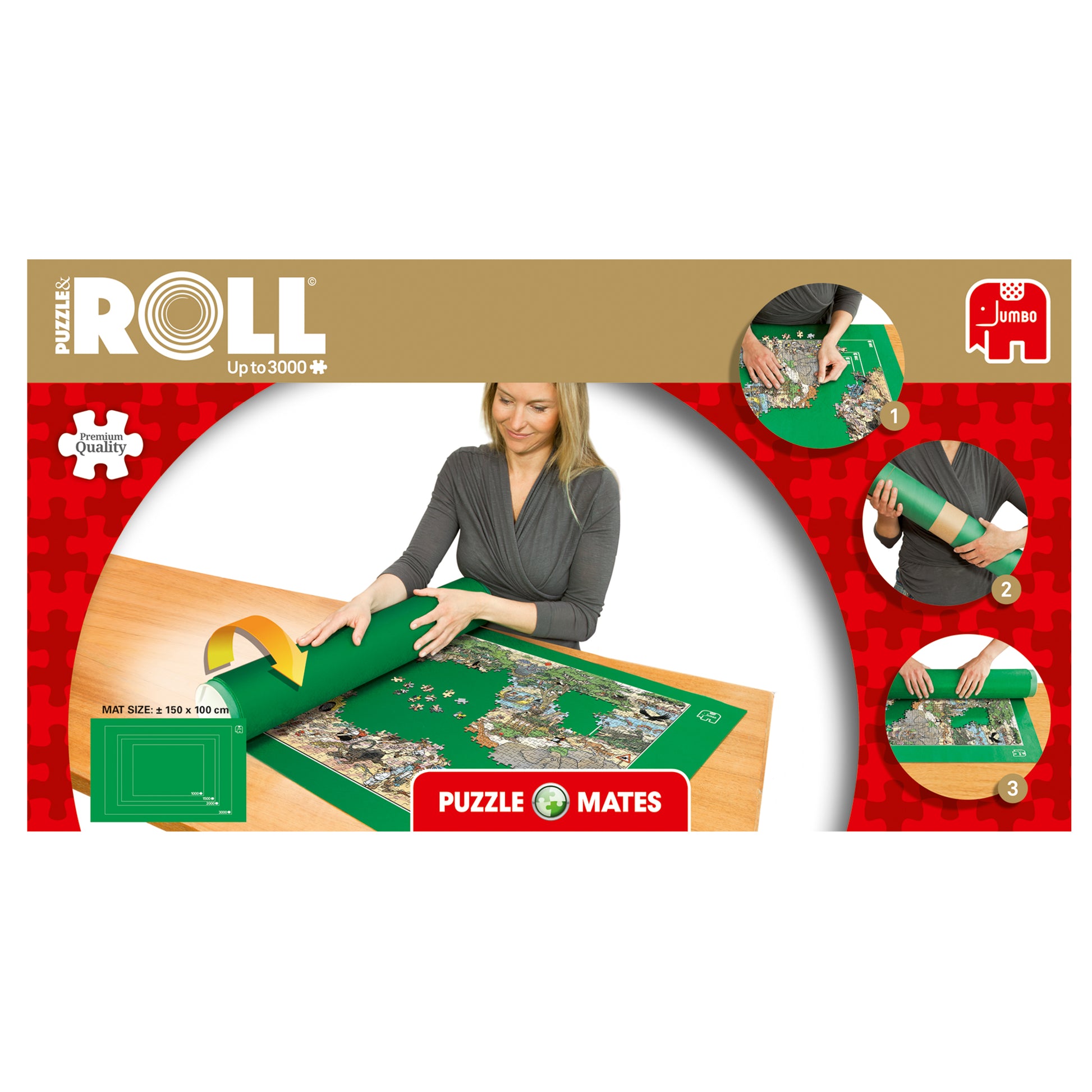 Puzzle Mates - Puzzle & Roll (up to 3000 piece puzzles) - product image - Jumboplay.com