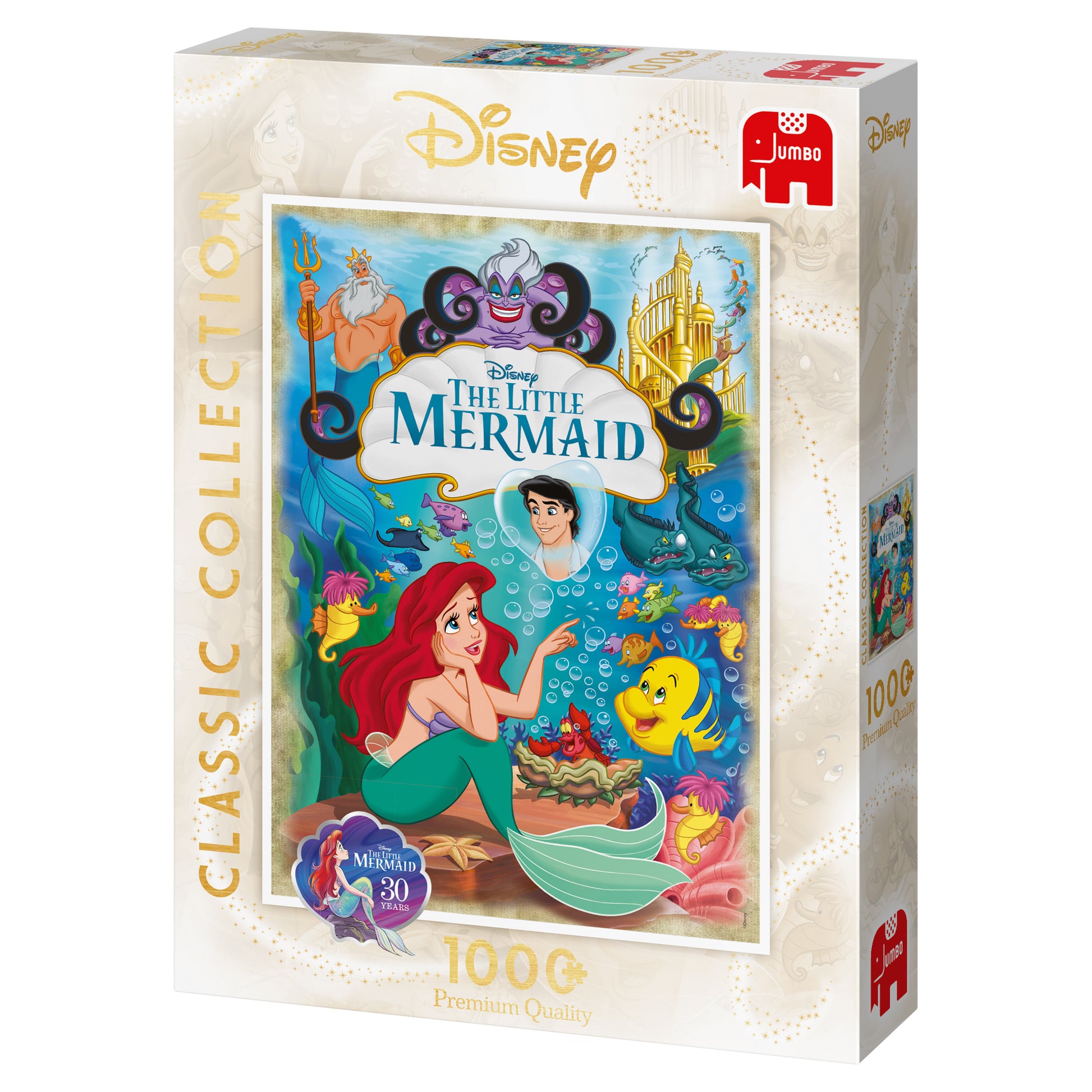 **Premium Collection - Disney Classic Collection, The Little Mermaid (1000 pieces) - product image - Jumboplay.com