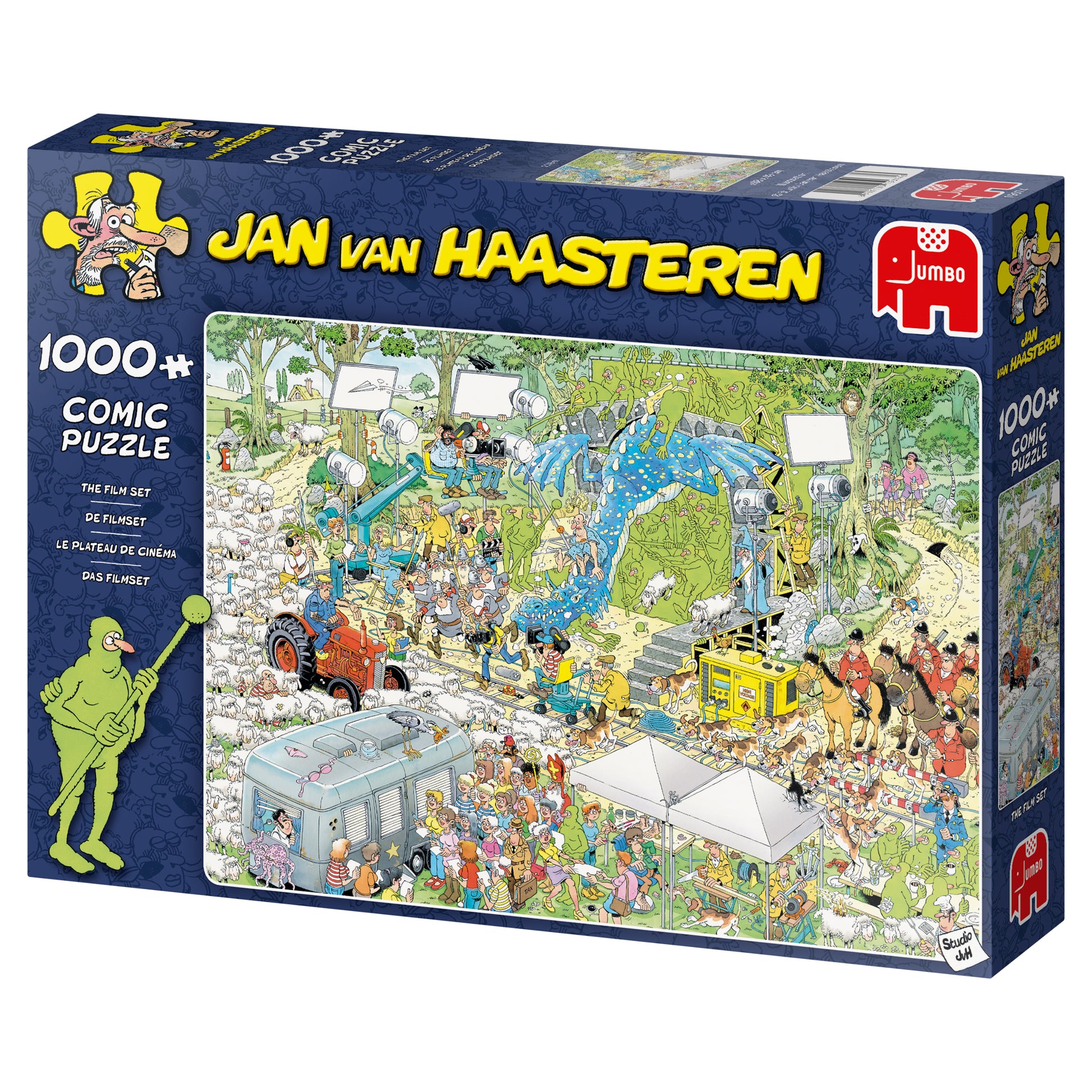Jan van Haasteren - The Film Set (1000 pieces) - product image - Jumboplay.com