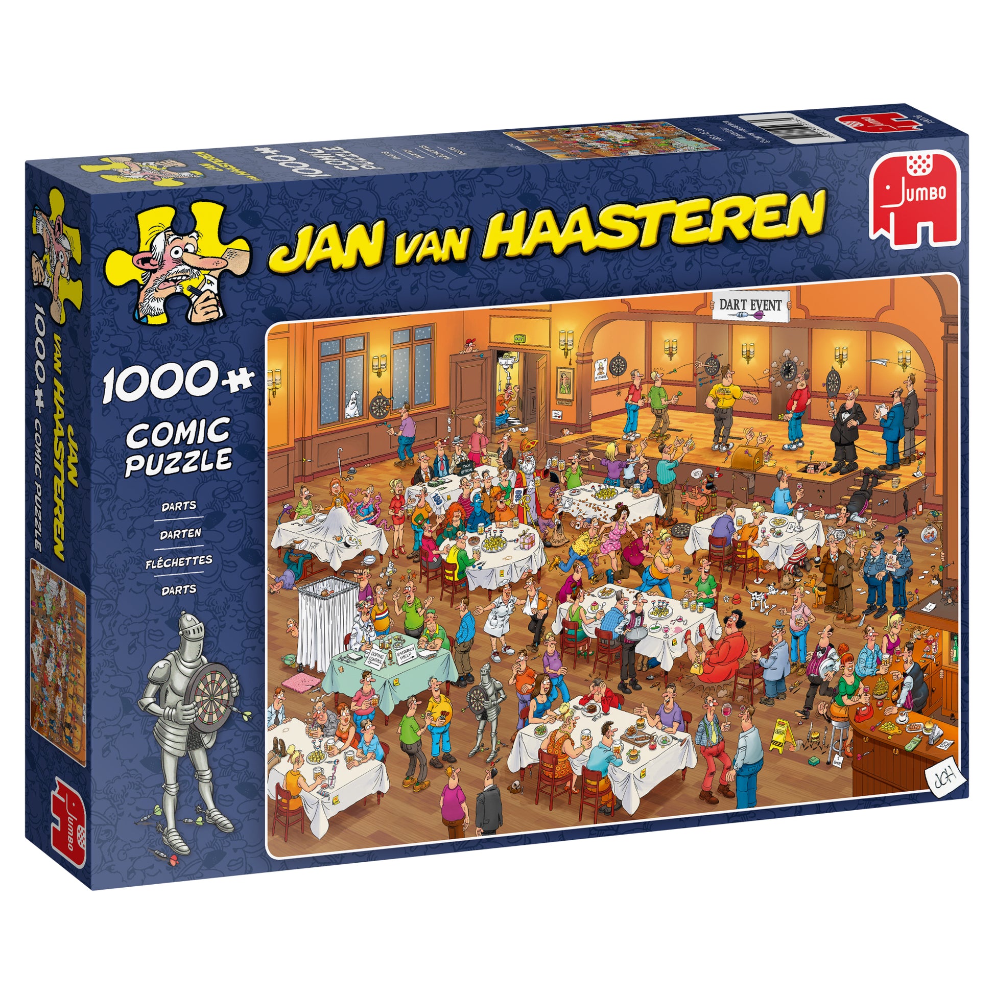 Jan van Haasteren - Darts (1000 pieces) - product image - Jumboplay.com