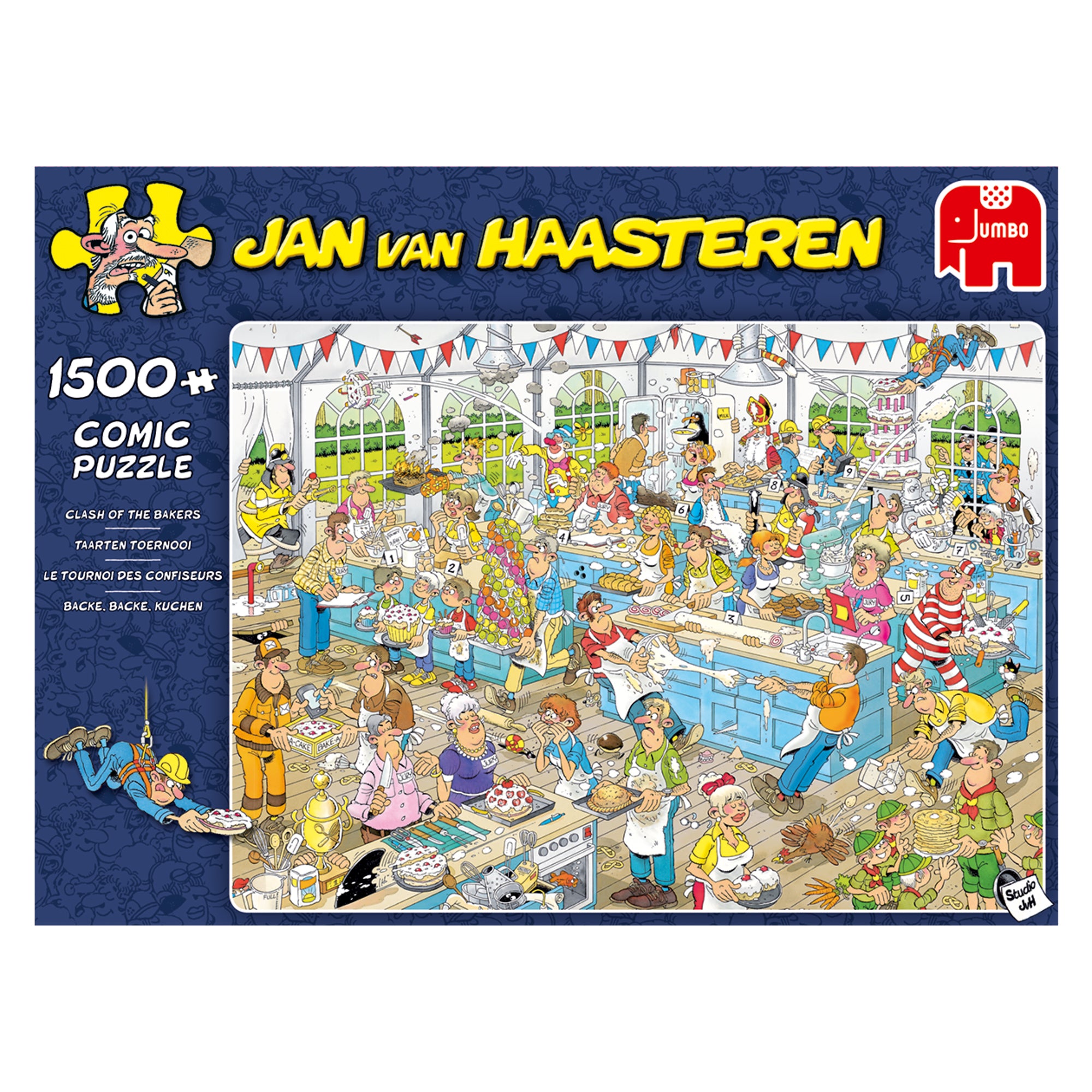 Jan van haasterrn puzzles 6x buy 1500