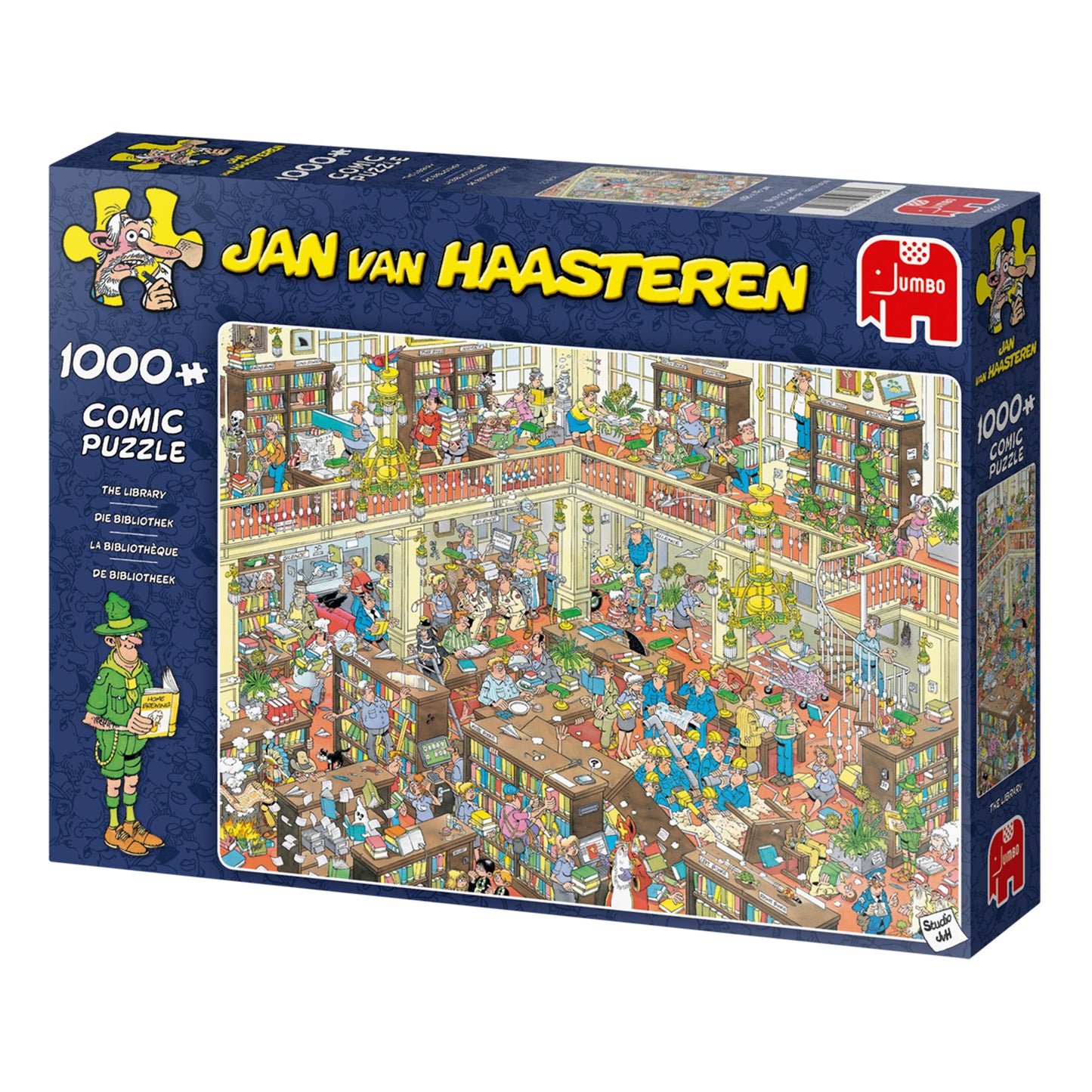 JvH The Library (1000 pieces) - product image - Jumboplay.com