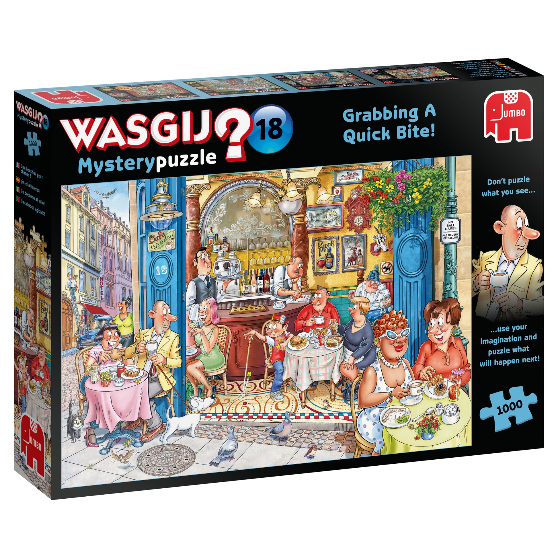 Wasgij Mystery 18 1000pcs - product image - Jumboplay.com