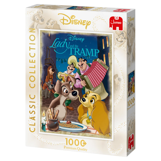 **Disney Classic Collection Lady & The Tramp 1000pcs - product image - Jumboplay.com